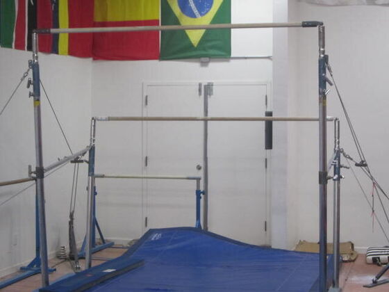 The uneven bars